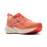 Brooks Glycerin 22 souliers de course femme pointe - Desert Flower / Hot Coral / Milk