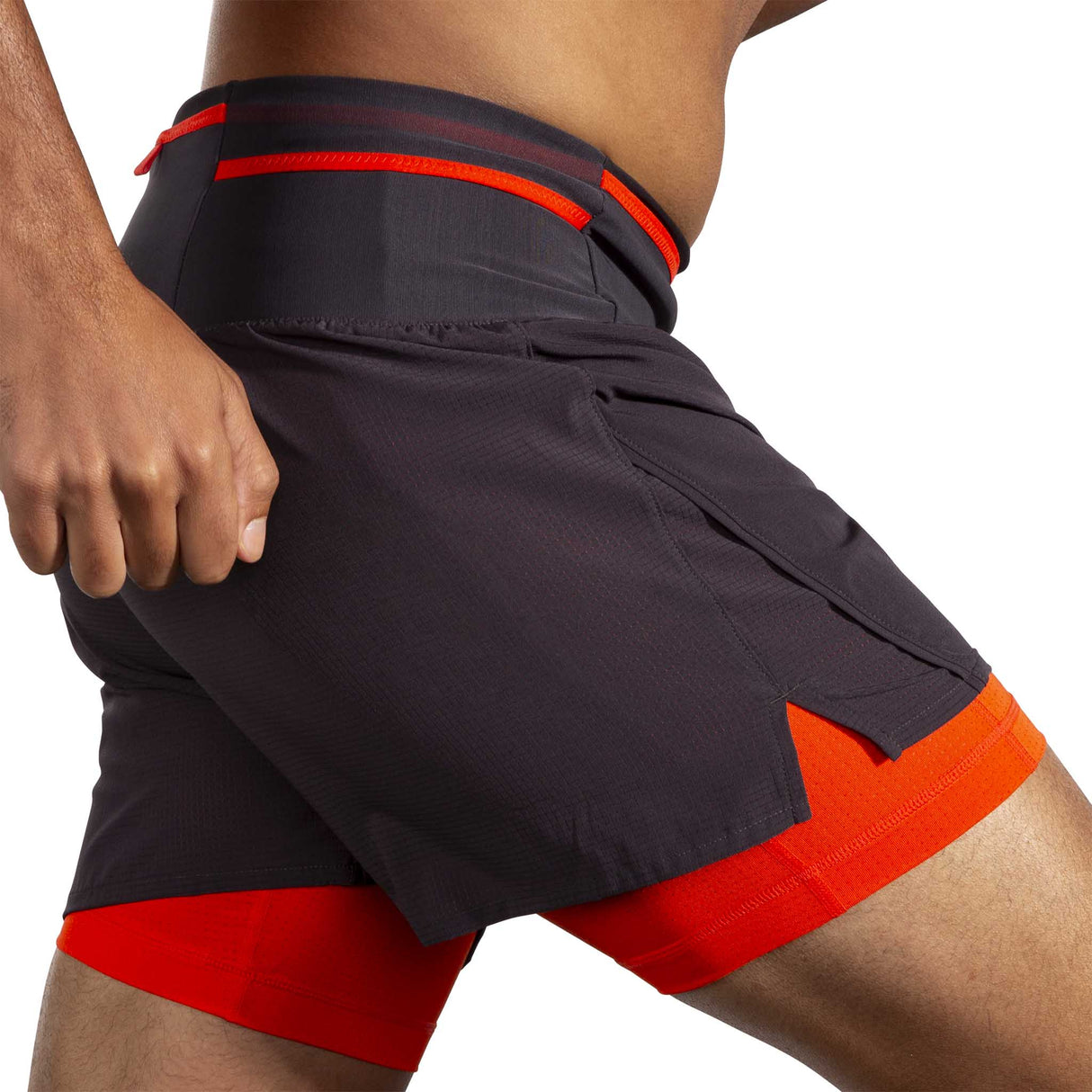 Brooks High Point 5-Inch 2-in-1 Short 2.0 for Men