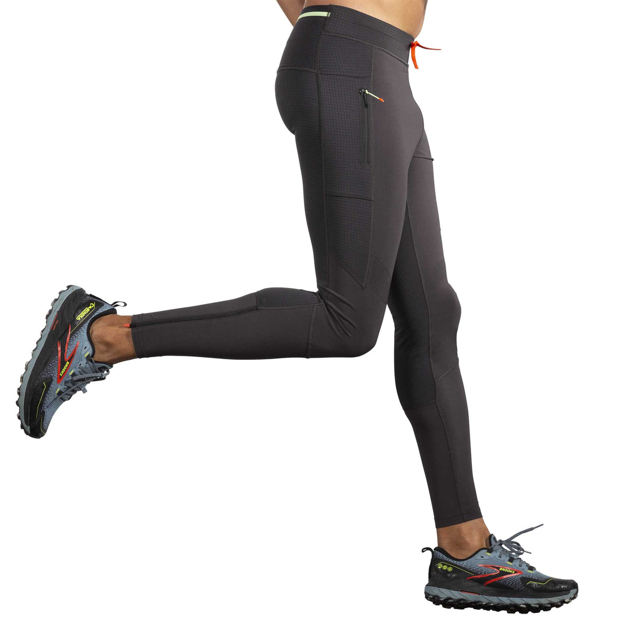 Brooks High Point leggings de course à pied homme live - Phantom Grey