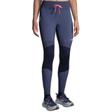 Brooks High Point leggings de course à pied femme live face - Ocean / Navy