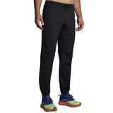 Brooks High Point pantalons impermeables de course a pied homme face-noir