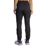 Brooks High Point pantalons imperméable de course à pied femme live dos - noir