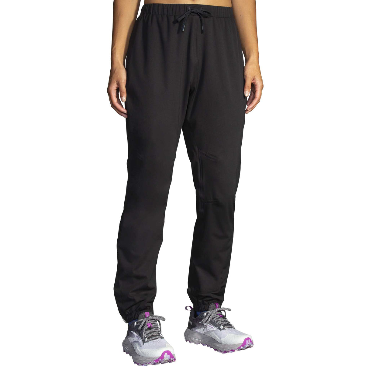 Brooks High Point pantalons imperméable de course à pied femme live - noir