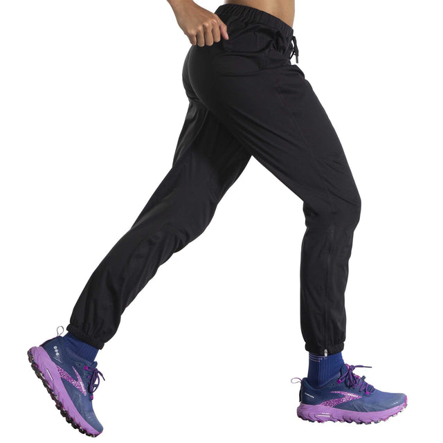 Brooks High Point pantalons imperméable de course à pied femme live - noir