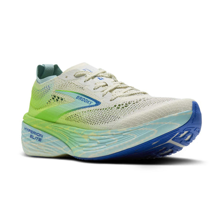 Brooks Hyperion Elite 4 PB souliers de course unisexe pointe - Bluewash / Green Gecko / Cobalt