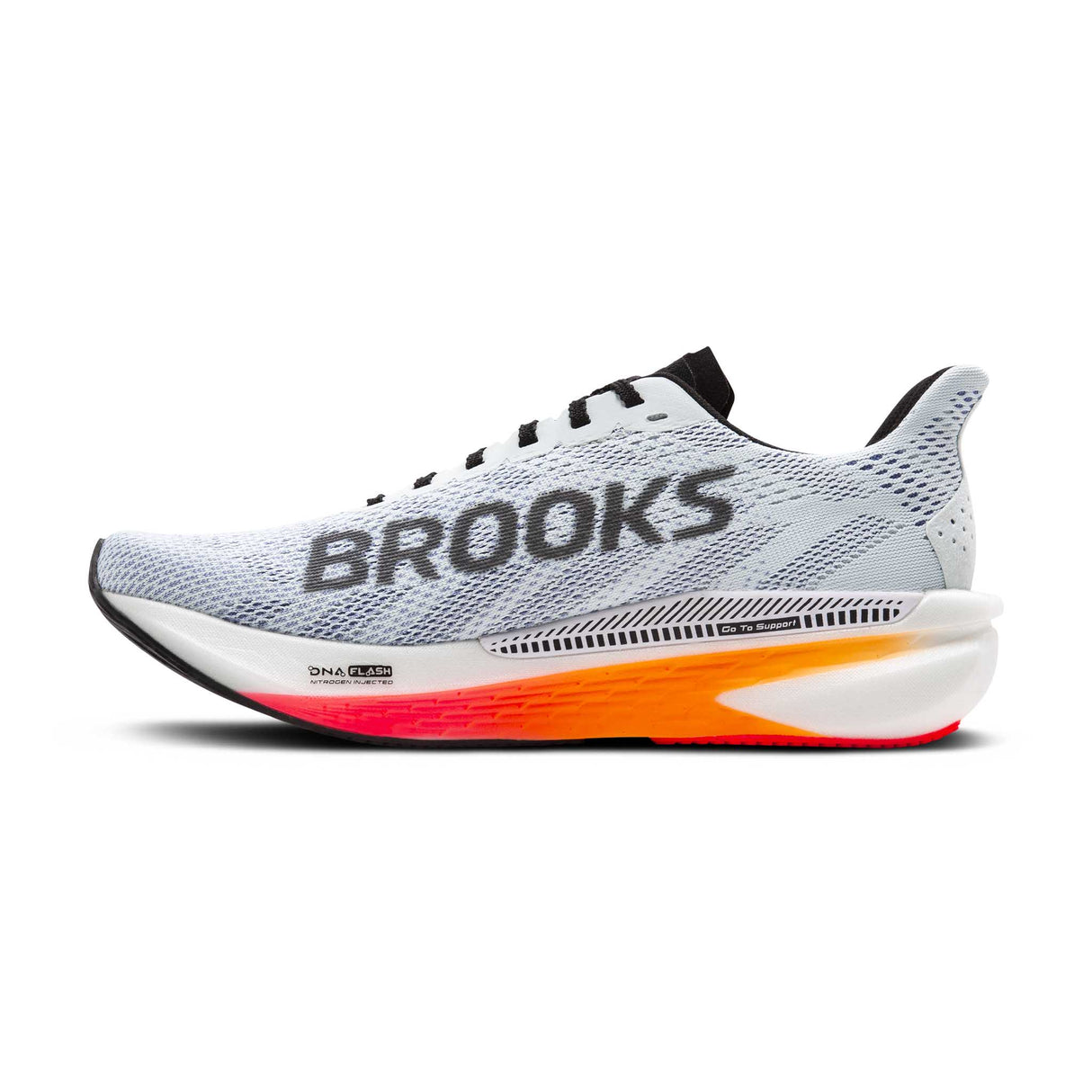 Brooks Hyperion GTS 2 chaussures de course à pied homme lateral  - Illusion / Coral / Black