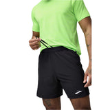 Brooks Journey short de course à pied 7 po homme cordon - Noir