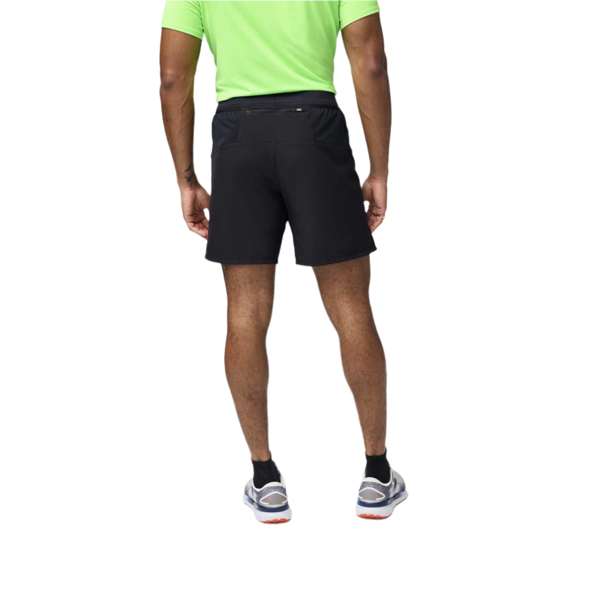 Brooks Journey short de course à pied 7 po homme dos - Noir