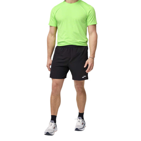 Brooks Journey short de course à pied 7 po homme face live - Noir