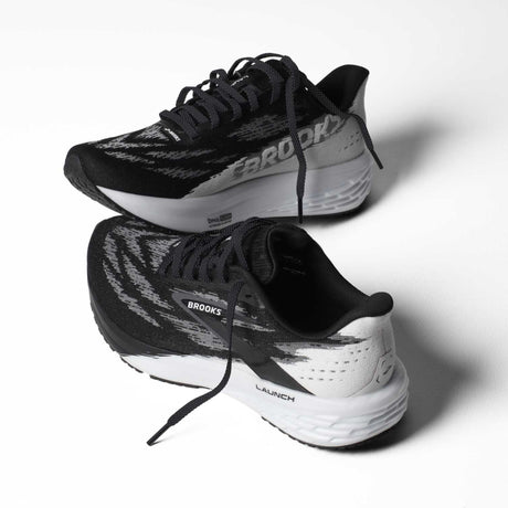 Brooks Launch 11 chaussures de course pour homme paire - Black / White