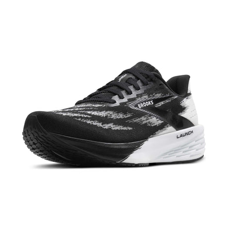 Brooks Launch 11 chaussures de course pour homme pointe - Black / White