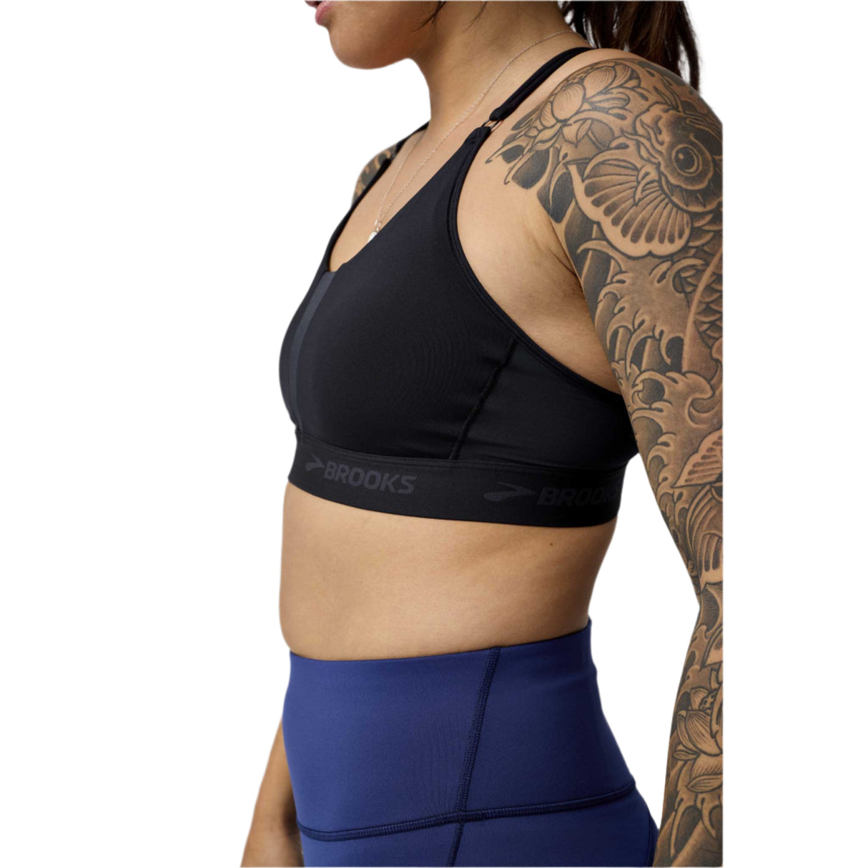 Brooks Plunge 3.0 Sports Bra live - noir