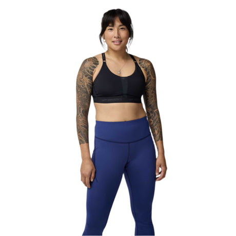 Brooks Plunge 3.0 Sports Bra face live - noir