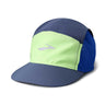 Brooks Propel Mesh Hat 2.0 casquette de course à pied unisexe - Blue Slate / Limeade / Neo Blue