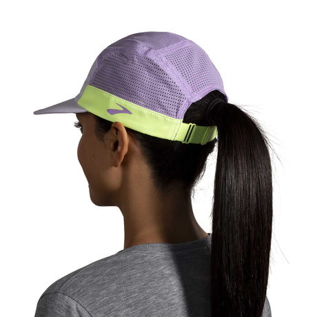 Casquette de course à pied Brooks Propel Mesh unisexe Lt Purple Purple dos