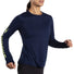 Brooks Distance 3.0 chandail de course à manches longues femme action -Navy / Brooks Running