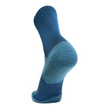 Brooks Ghost Crew chaussettes de course à pied talon - Moroccan Blue / BR Crew