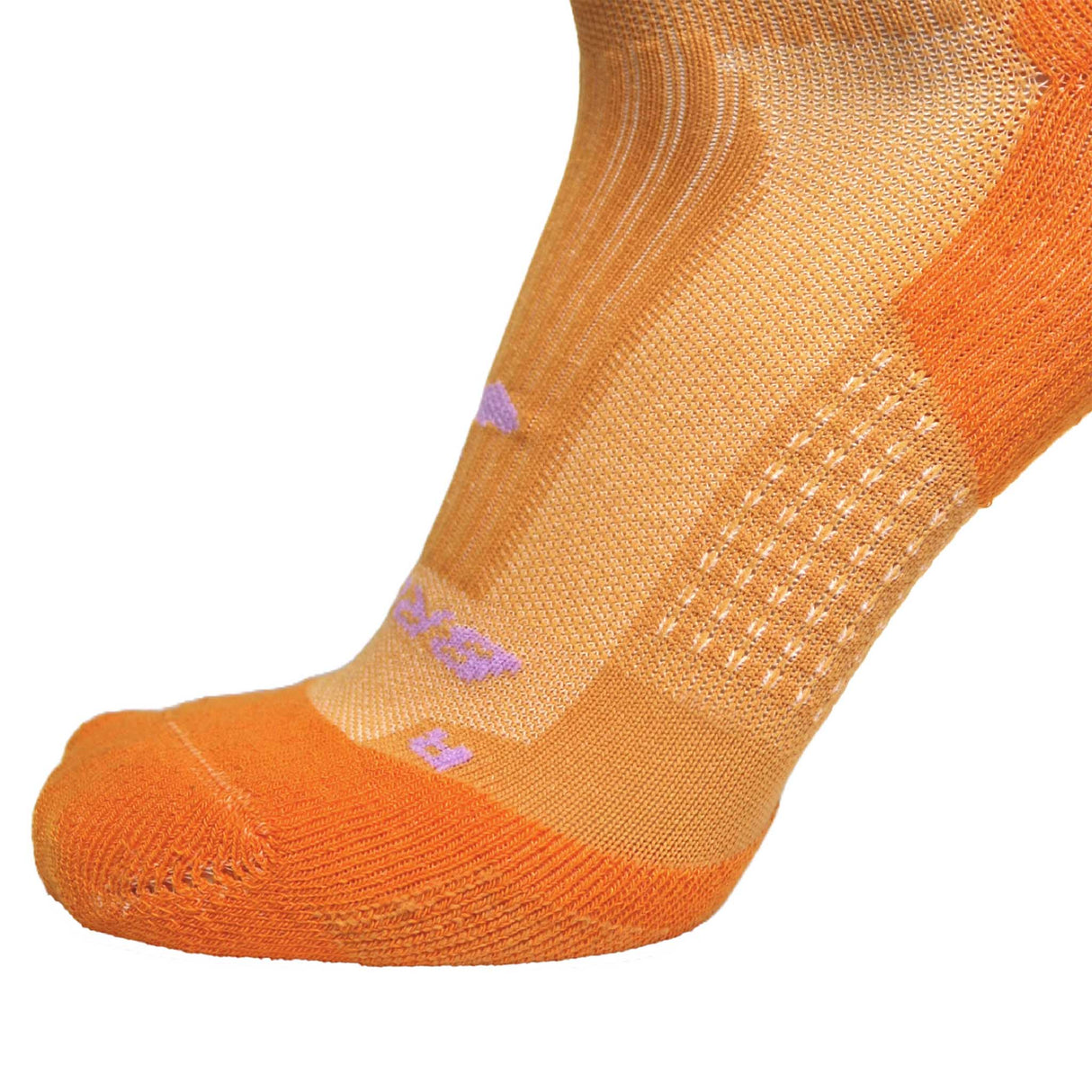 Brooks Ghost Crew chaussettes de course à pied pointe - Orange / BR Crew