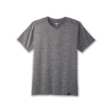 Brooks Luxe Short Sleeve T-shirt de course à manches courtes homme - Heather Charcoal