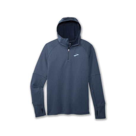 Brooks Notch Thermal Hoodie 2.0 chandail de course à pied homme - Blue Slate