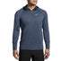 Brooks Notch Thermal Hoodie 2.0 chandail de course à pied homme face - Blue Slate