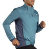 Brooks Shield Hybrid Jacket 3.0 manteau de course à pied homme action - Storm Blue / Blue Slate