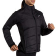 Brooks Shield Hybrid Jacket 3.0 manteau de course femme action - noir