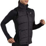 Brooks Shield Hybrid 3.0 Veste sans manches de course à pied femme - noir