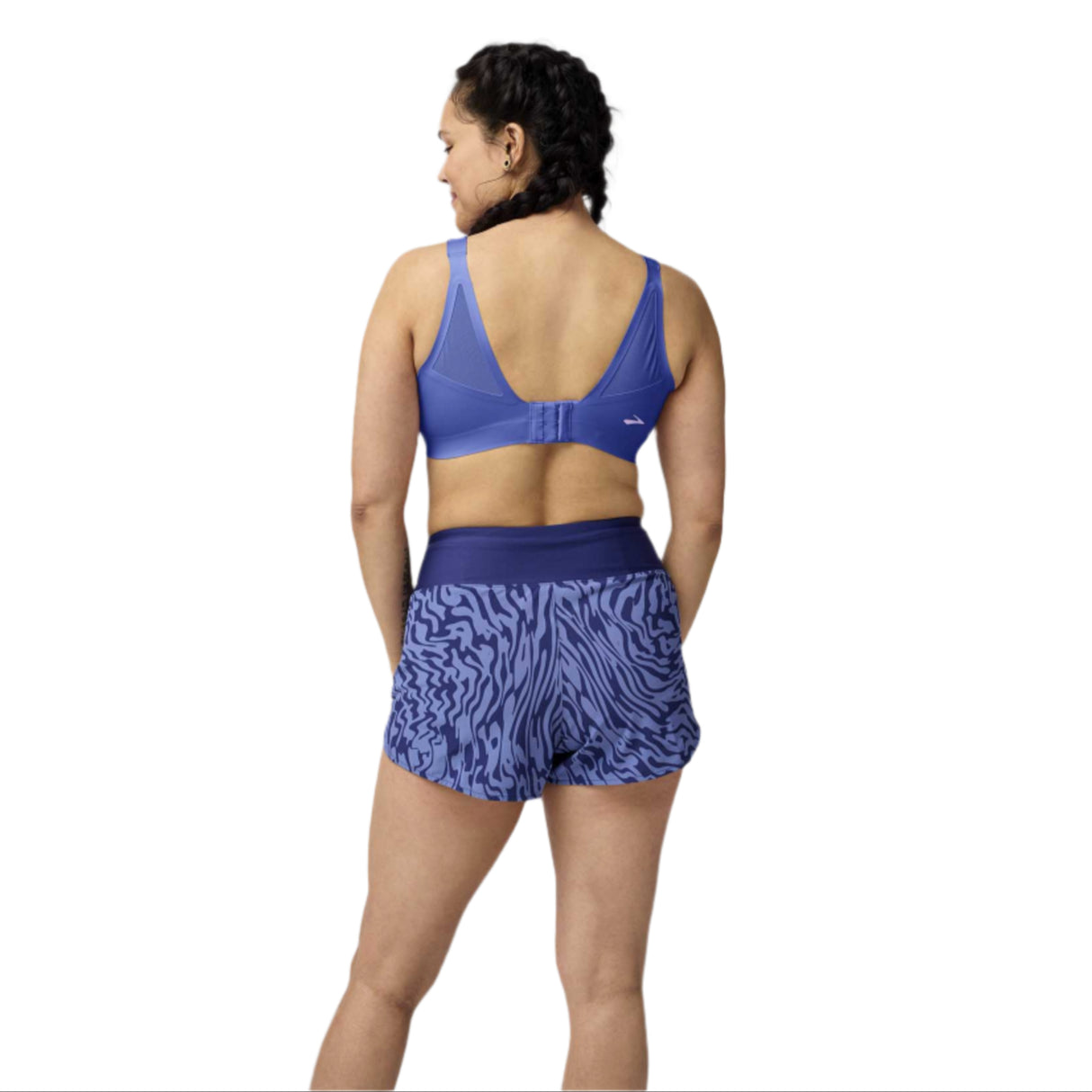 Brooks Dare Scoopback Run Bra 2.0 soutien-gorge de course à pied dos live - Bluebell