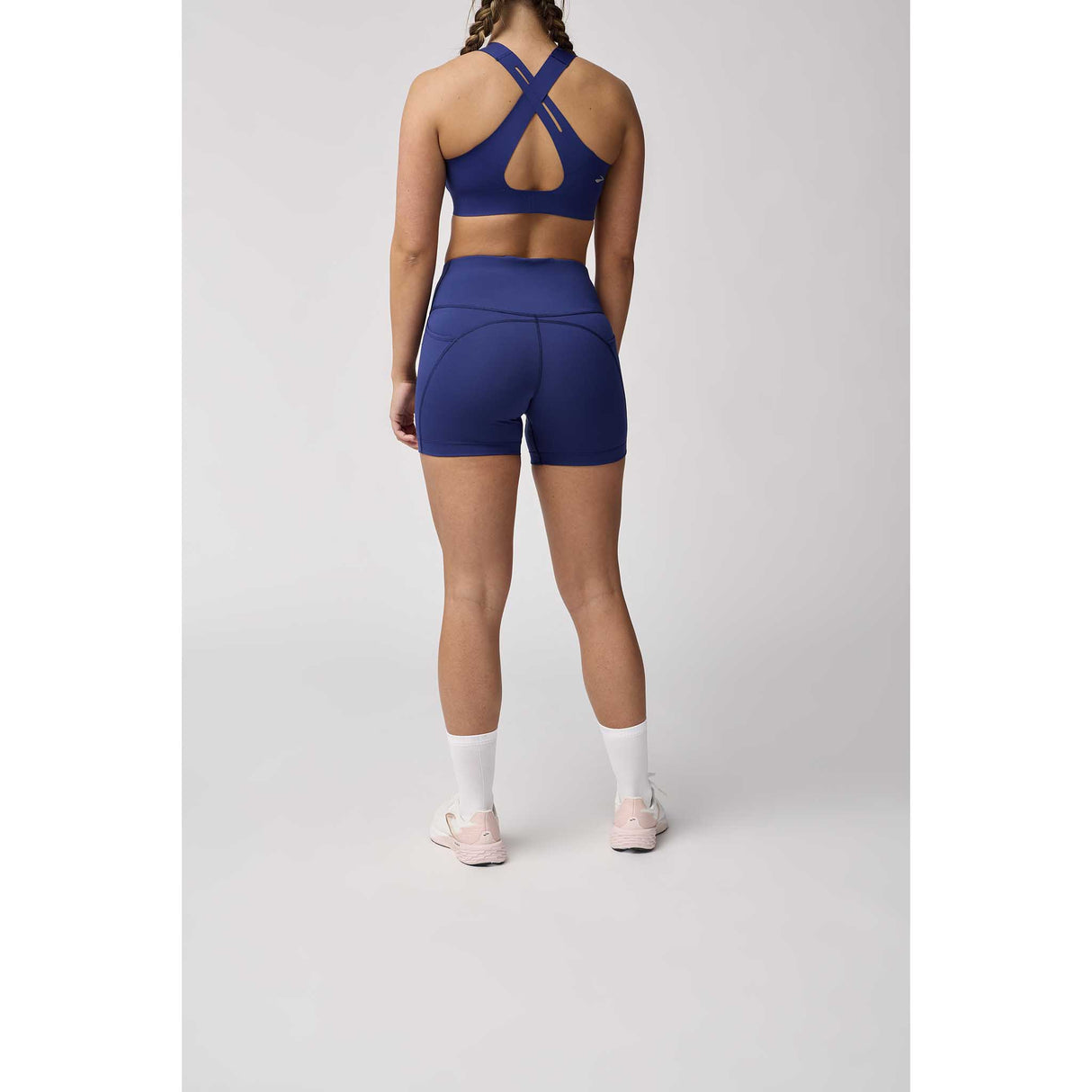 Brooks Spark 5 po short cuissard de course à pied femme dos live - midnight