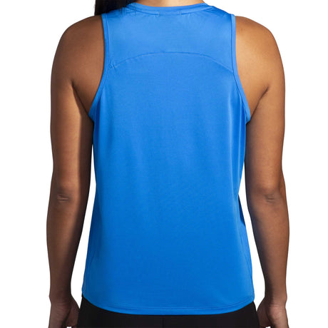 Brooks Sprint Free Tank 2.0 camisole de course femme dos - Azure Blue