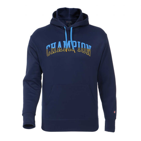 Champion Game Day Script Graphic Hoodie sweatshirt à capuchon pour homme - athletic navy