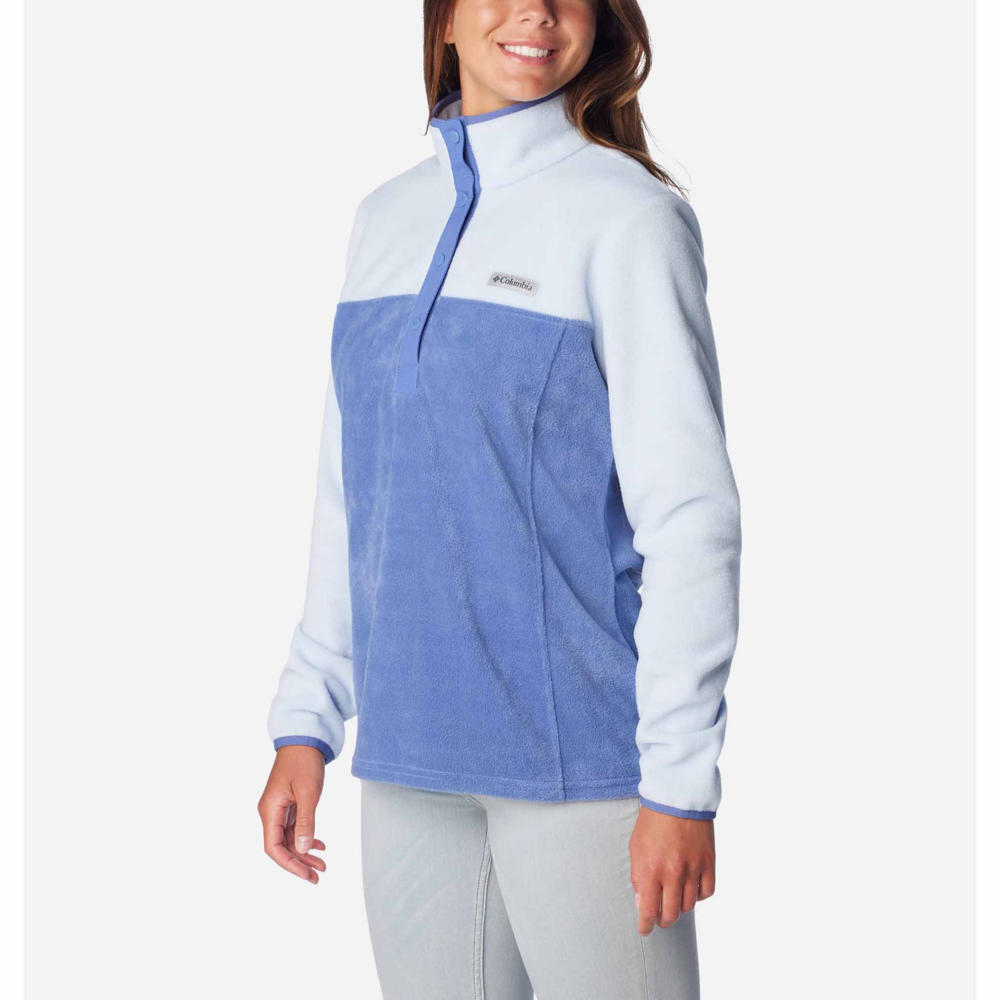 Columbia snap fleece online women's