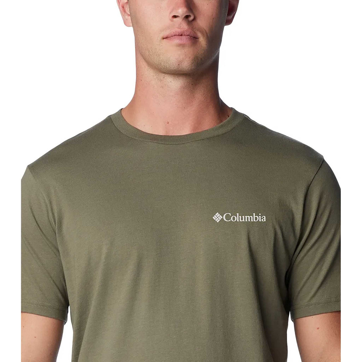 Columbia CSC ™ Seasonal Logo Tee pour homme col - vert