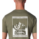 Columbia CSC ™ Seasonal Logo Tee pour homme logo dos- vert