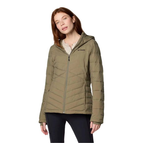 Columbia manteau à capuchon Joy Peak II femme -Stone Green