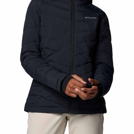 Columbia manteau à capuchon Joy Peak II femme passe-pouce - Noir