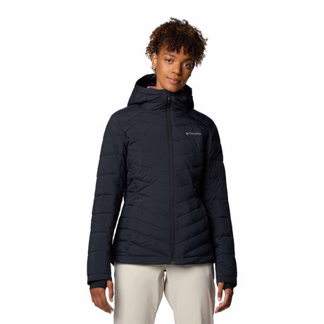 Columbia manteau à capuchon Joy Peak II femme face - Noir