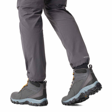 Columbia bottes Newton Ridge Omni-Heat Imperméables pour homme - Dark Grey / Raw Honey