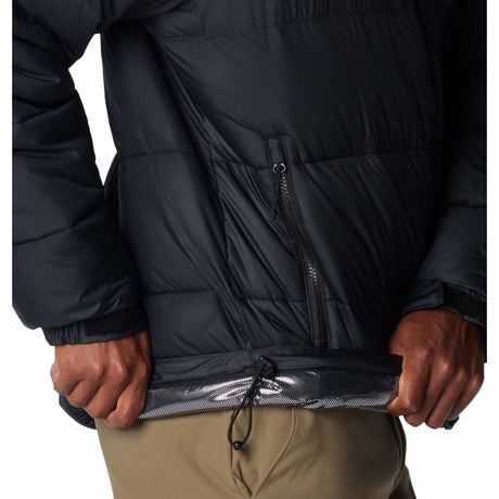 Columbia Pike Lake manteau d'hiver à capuchon pour homme - Black