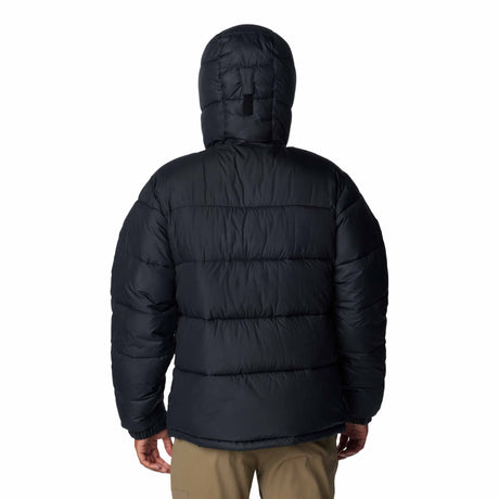 Columbia Pike Lake manteau d'hiver à capuchon pour homme - Black