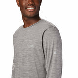 Columbia t-shirt manches longues Trinity Trail II pour homme - Gris