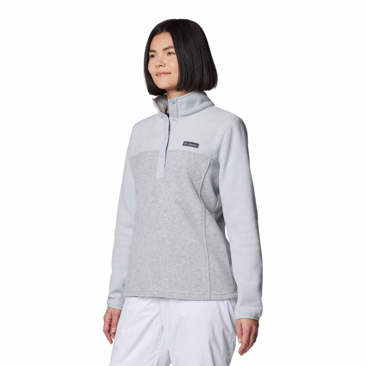 Columbia Women's Benton Springs Half Snap Pullover II - Cirrus Grey Heather