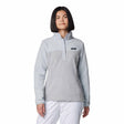 Columbia Women's Benton Springs Half Snap Pullover II - Cirrus Grey Heather