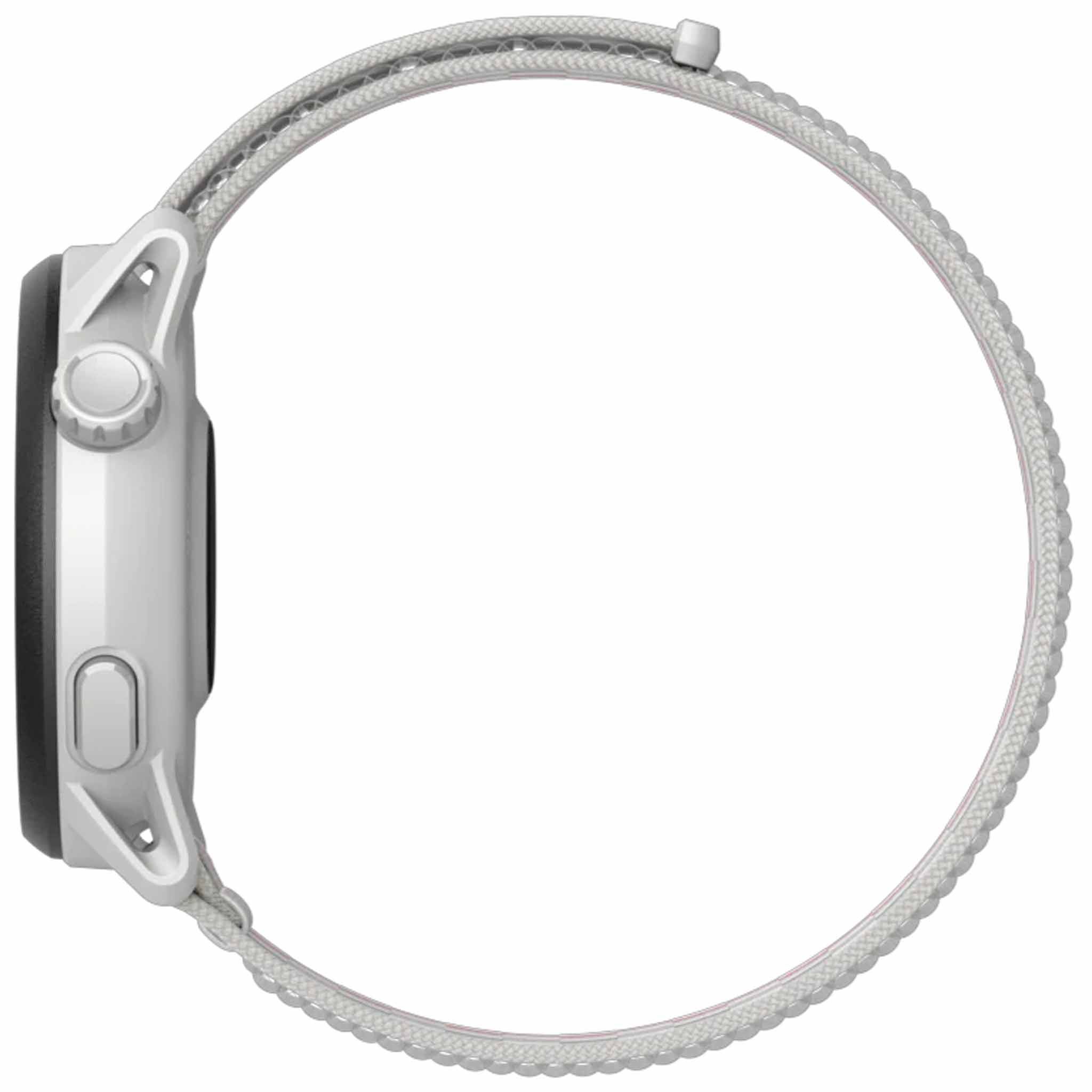 Coros Pace 3 GPS Nylon Band Watch, Silver