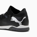 Puma Future 7 Match IT Futsal chaussures de soccer intérieur adulte talon - Noir / Blanc