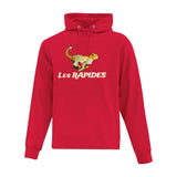 Hoodie Les Rapides de l'École Les Sources - Rouge