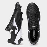 Joma Aguila Cup 2401 FG Soccer Cleats - Black / White