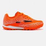 Joma Evolution JR Turf Soccer Shoes for Kids - Orange