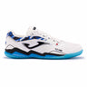 Joma FS Reactive Futsal Indoor Soccer Shoes - White / Blue